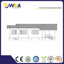 (WAS3507-122D)Newest Design Prefabricated Concrete Houses Manufacturer For Sales